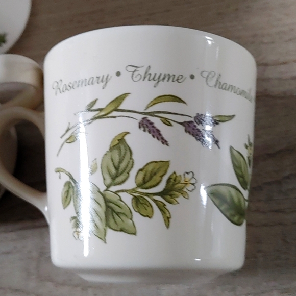 5 Corelle cups Thymeless - Picture 3 of 3